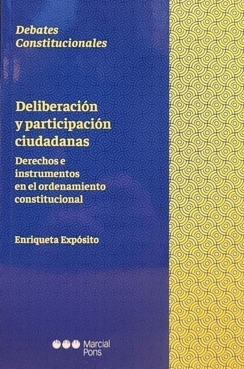 Deliberación y participación ciudadanas Expósito, Enriqueta