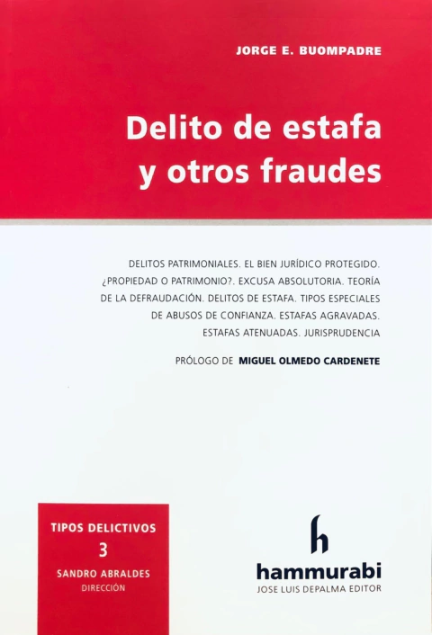 Delito de estafa y otros fraudes Buompadre -