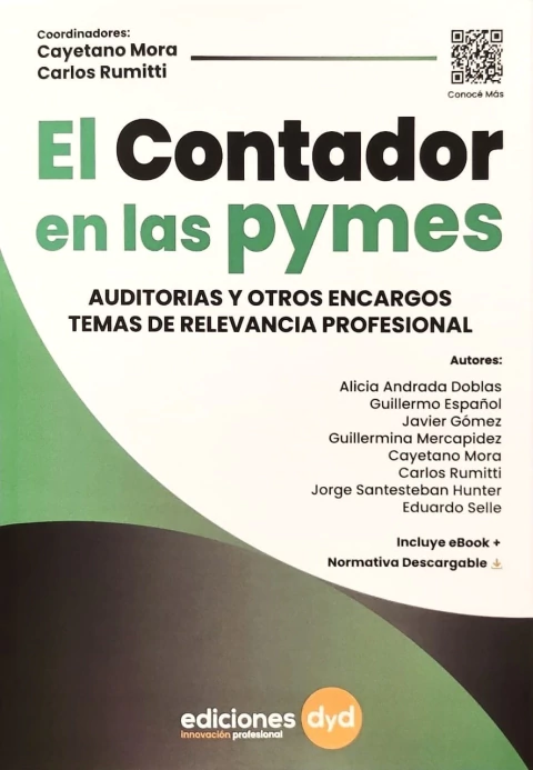 El contador en las pymes: auditoría y otros encargos temas relevantes / Cayetano Ángel Víctor Mora; - comprar online
