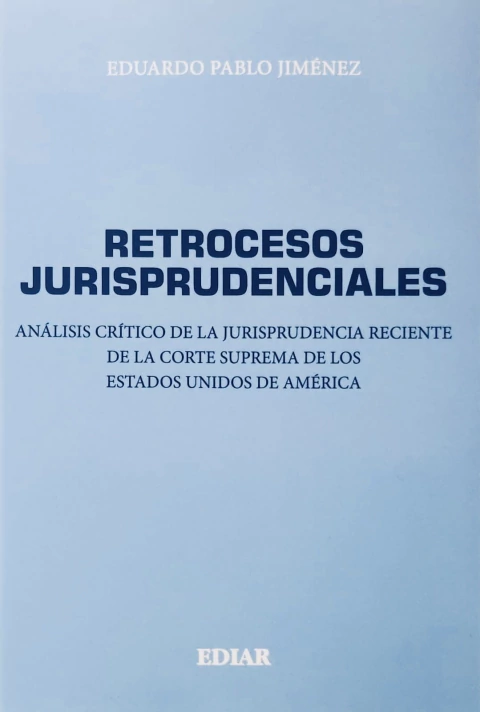 Retrocesos jurisprudenciales Jimenez, E - comprar online