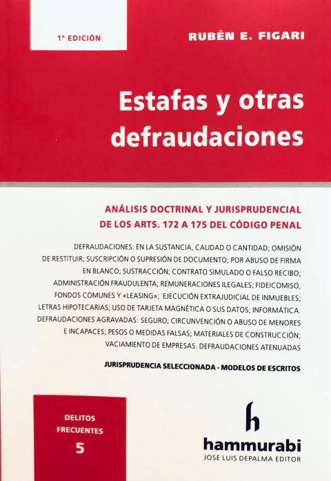 Estafas y otras defraudaciones FIGARI RUBIN E.