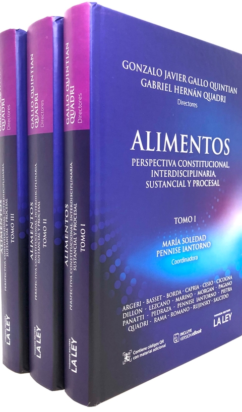 ALIMENTOS. Directores: GONZALO J. GALLO QUINTIAN - GABRIEL H. QUADRI