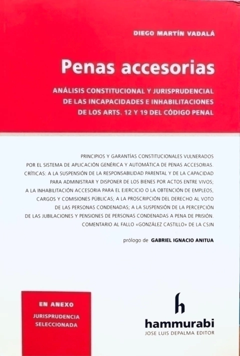 PENAS ACCESORIAS VADALA -