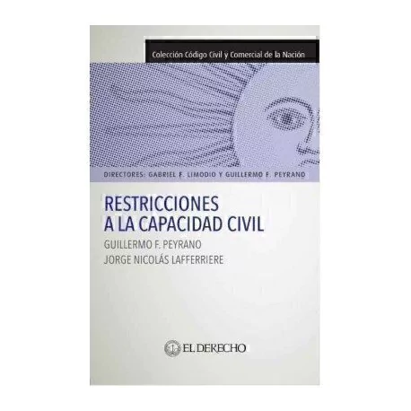 Restricciones a la Capacidad Civil Autor: GUILLERMO F. PEYRANO - JORGE N. LAFFERRIERE
