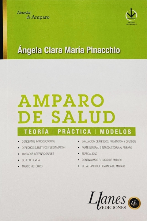 Amparo de salud Autores Angela Clara Maria Pinacchio