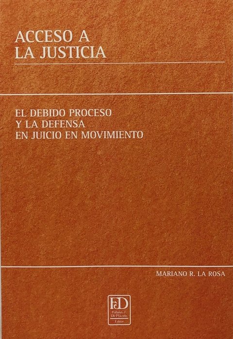 Acceso a la justicia - La Rosa, M