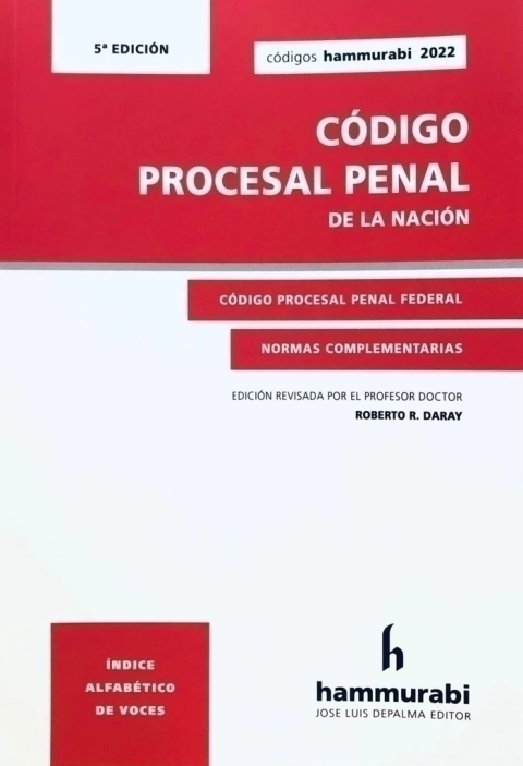 CODIGO PROCESAL PENAL 2022 +STANDARD