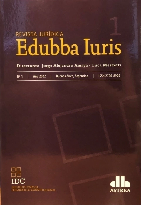 Edubba Iuris N°1 AMAYA, Jorge A. (Director) MEZZETTI, Luca (Director)