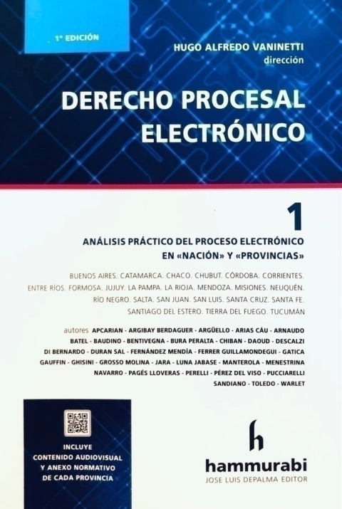 Derecho procesal electrónico, t. 1 Vaninetti -