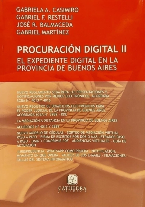 Procuración digital II - CAsimiro,G y otros