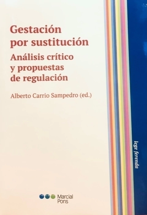 Gestación por sustitución Editor/a Carrio Sampedro, Alberto