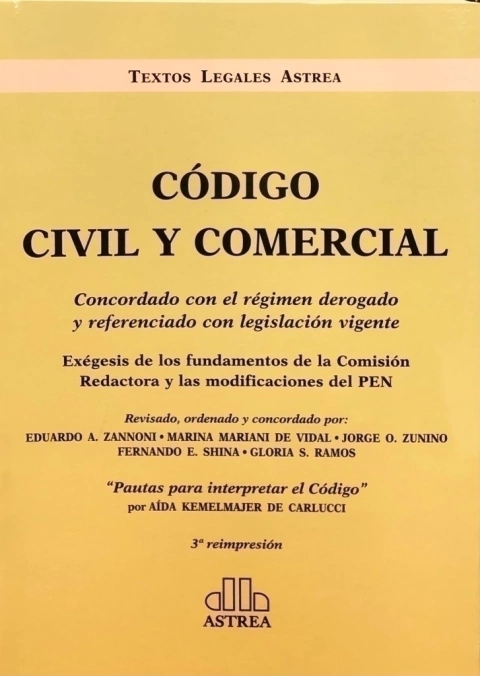 Código Civil y Comercial -Autor: Zannoni, Eduardo A.