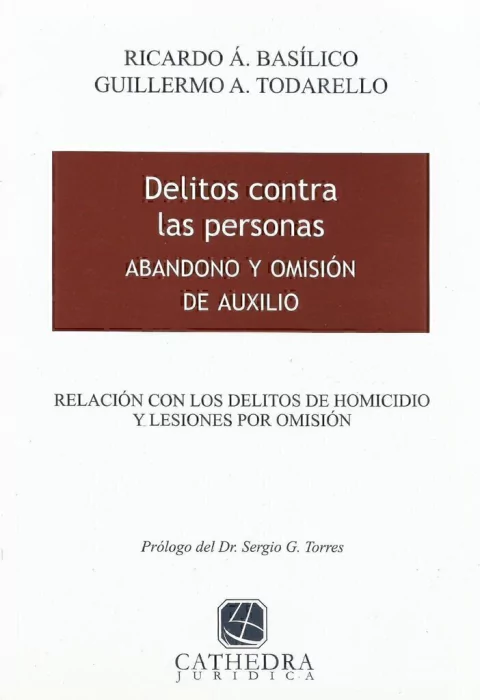 Delitos Contra Las Personas- Basilico - comprar online