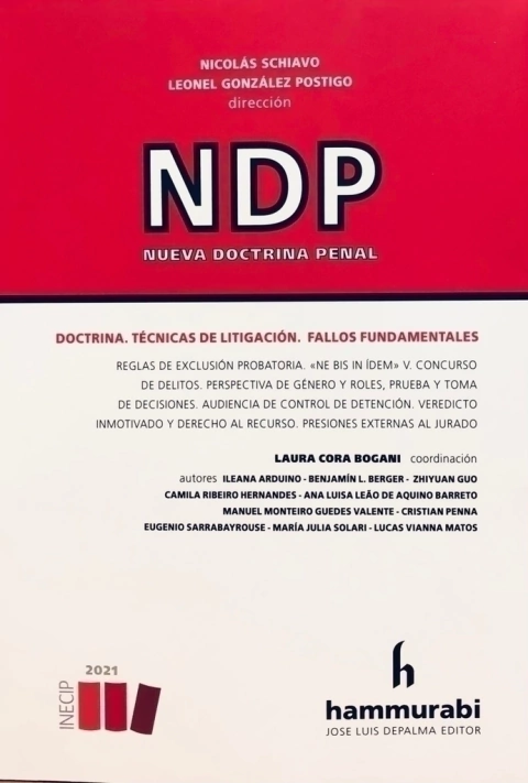 NUEVA DOCTRINA PENAL 2021 SCHIAVO -