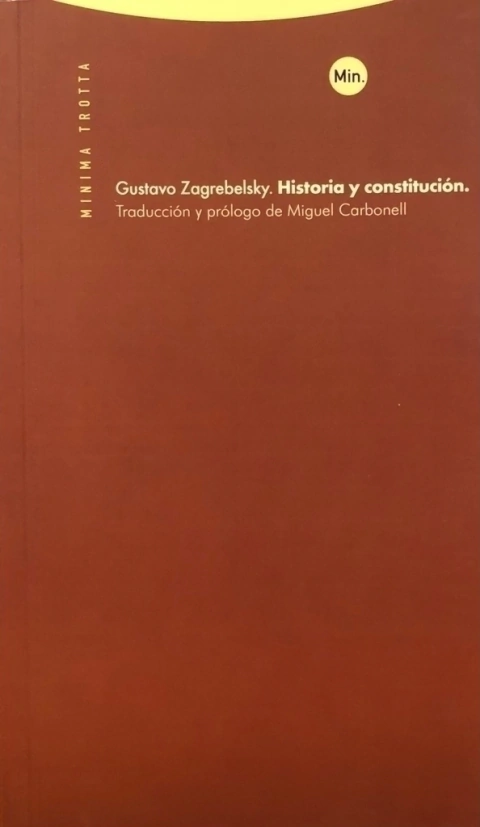 Historia y constitución Gustavo Zagrebelsky