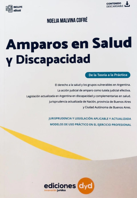 Amparos en salud y discapacidad - Cofre, Noelia Malvina