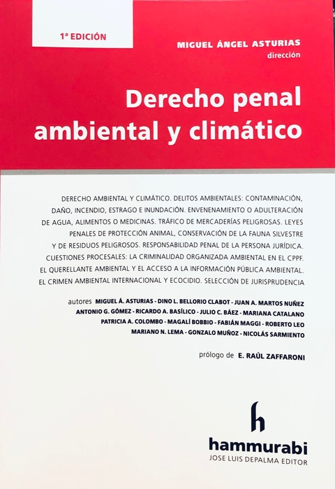 DERECHO PENAL AMBIENTAL Y CLIMATICO ASTURIAS -