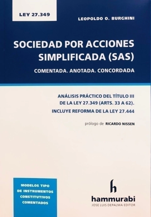 SOCIEDAD POR ACCIONES SIMPLIFICADA BURGHINI -