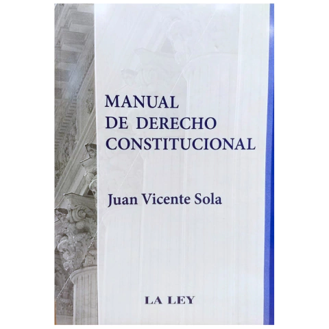 Manual De Derecho Constitucional - Sola - comprar online