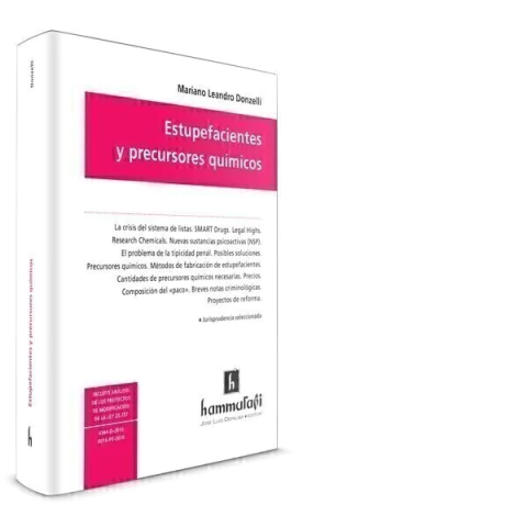 Estupefacientes y precursores qummicos MARIANO LEANDRO DONZELLI