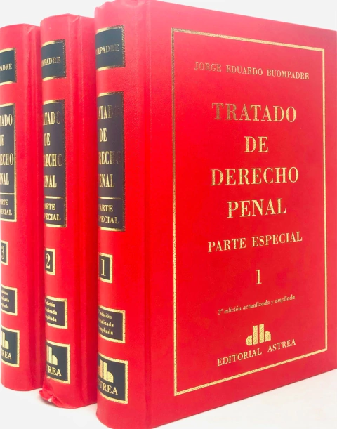 Tratado de derecho penal. Parte especial. 3 tomos BUOMPADRE, Jorge E. (Autor)