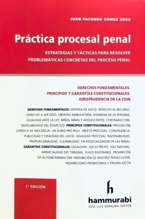 Practica procesal penal - Gomez Urso -