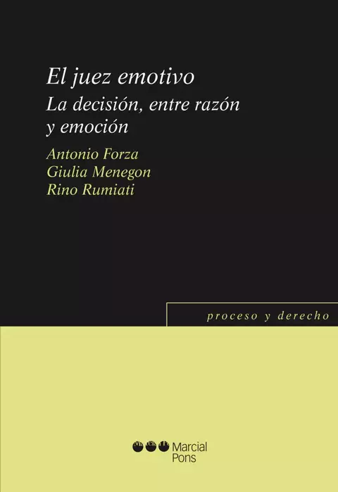 El juez emotivo Forza, Antonio Menegon, Giulia Rumiati, Rino - comprar online
