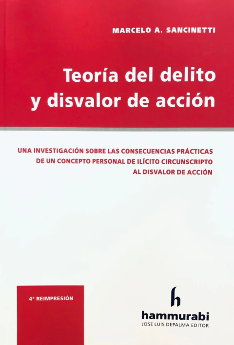 Teoria Del Delito Y Disvalor De Accisn. Sancinetti