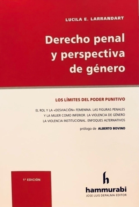 DERECHO PENAL Y PERSPECTIVA DE GINERO LARRANDART -