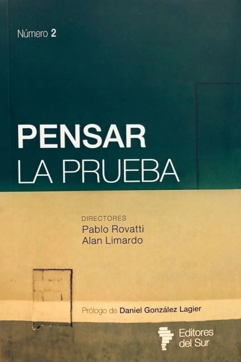 Pensar la prueba vol 2 - Rovatti, P y Limardo