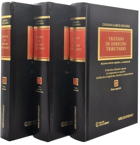 TRATADO DE DERECHO TRIBUTARIO Autor: García Vizcaíno, Catalina en internet