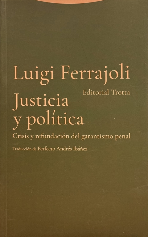 Justicia y política Luigi Ferrajoli - comprar online