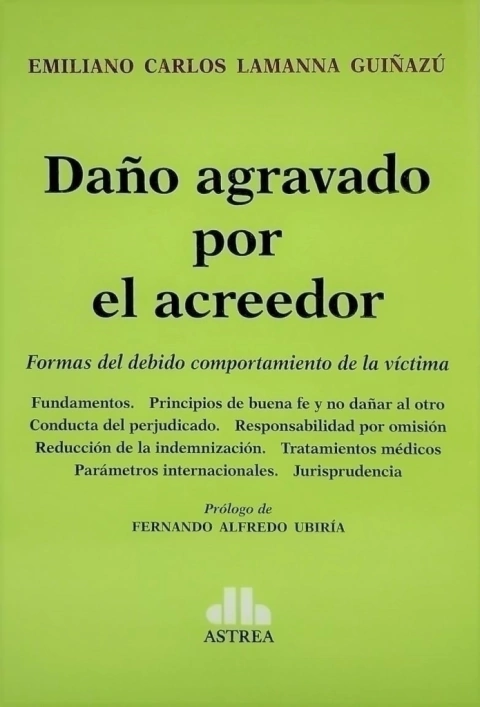 Daño agravado por el acreedor LAMANNA GUIÑAZÚ, Emiliano C. (Autor)