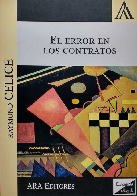 El error en los contratos Célice, Raymond (1898-1977)