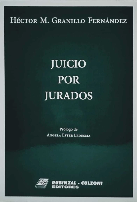 Juicio Por Jurados.Granillo Fernandez - comprar online
