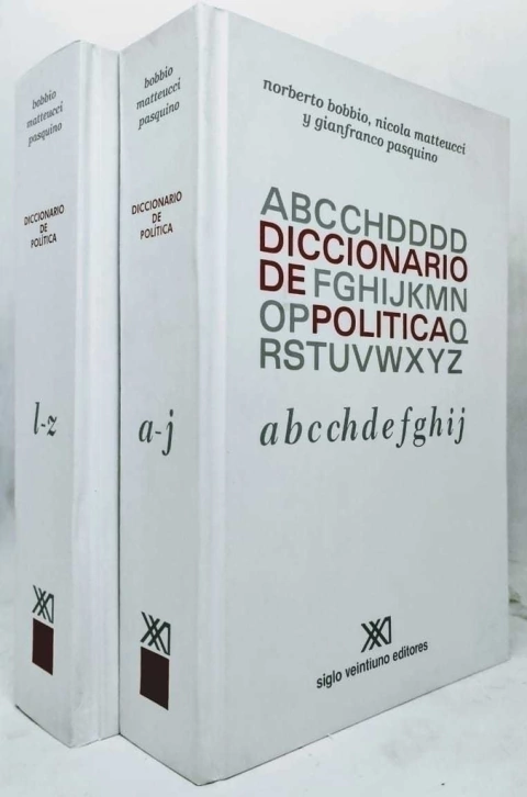 Diccionario de política Norberto Bobbio, Nicola Matteucci, Gianfranco Pasquino