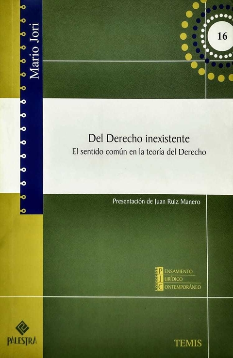 Del Derecho inexistente Autor: Jori, Mario - comprar online