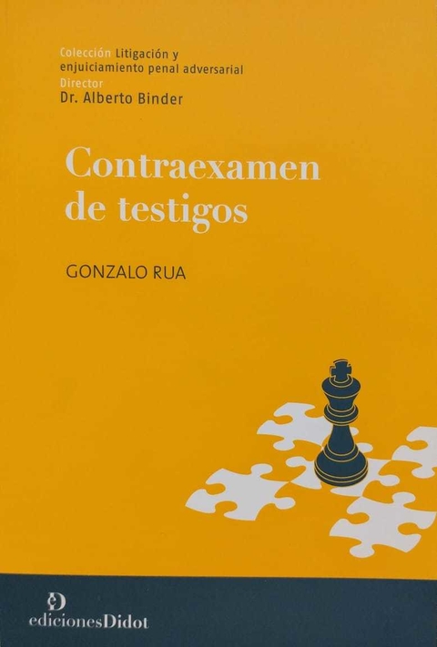 Contraexamen de testigos Autor: Rua, Gonzalo - comprar online