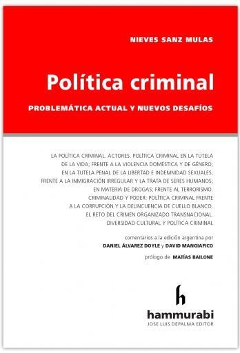 POLITICA CRIMINAL - SANZ MULAS -