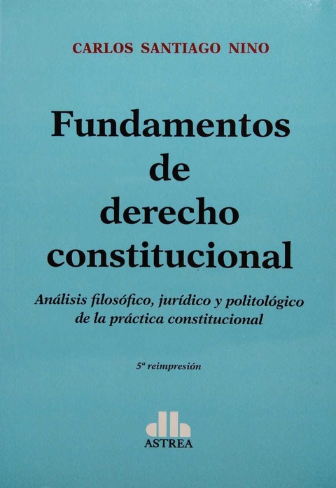 Fundamentos De Derecho Constitucional -Nino - comprar online