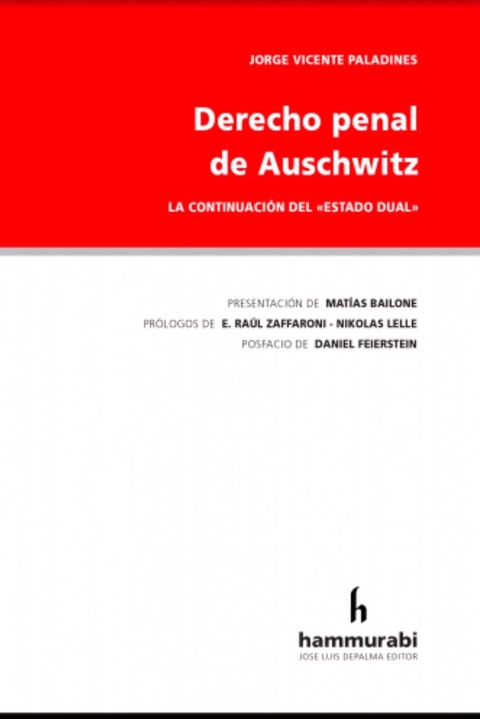 DERECHO PENAL DE AUSCHWITZ PALADINES -