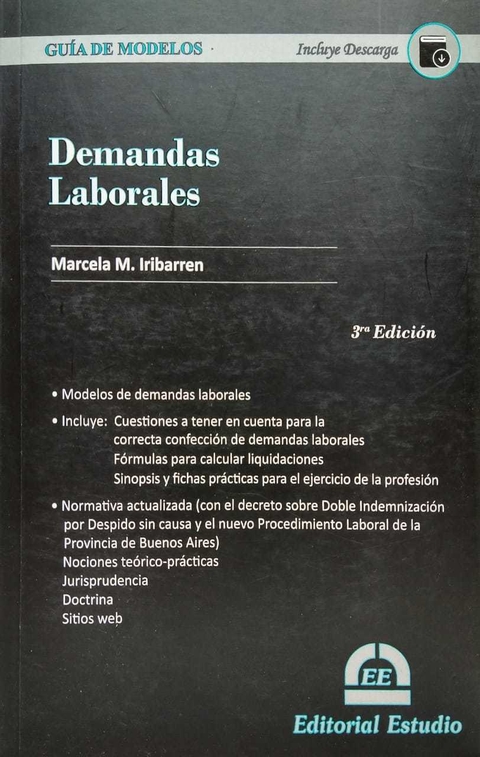 Guía de Modelos de Demandas Laborales (con CD-ROM) - Iribarren - comprar online