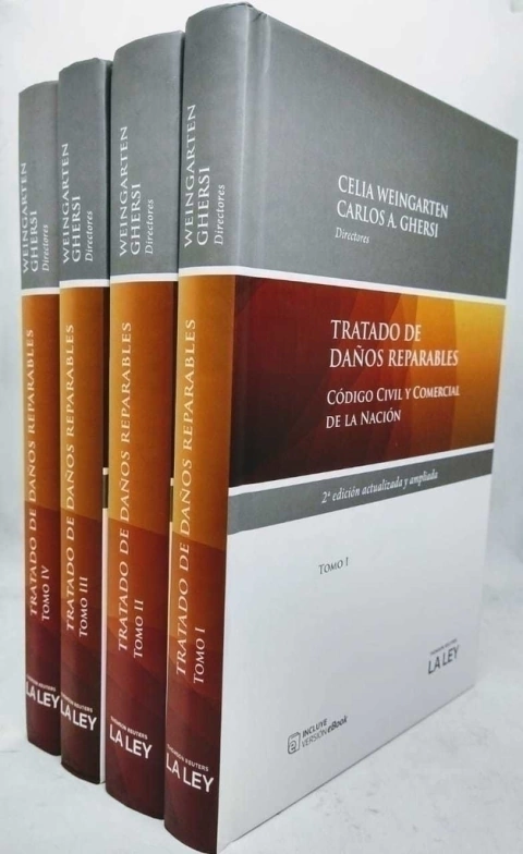 TRATADO DE DAÑOS REPARABLES EN EL CÓDIGO CIVIL Y COMERCIAL DE LA NACIÓN Ghersi - comprar online