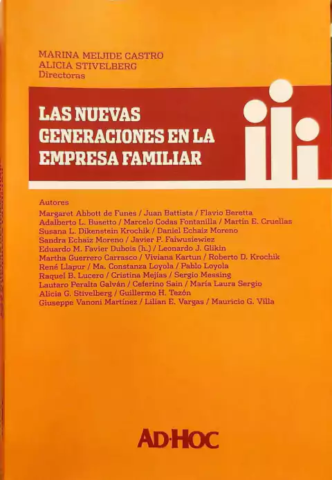 LAS NUEVAS GENERACIONES EN LA EMPRESA FAMILIAR - MEIJIDE CASTRO Marina