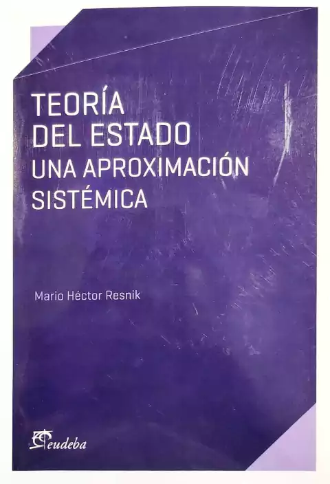 Teoría del Estado Autor Mario Héctor Resnik