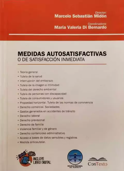 Medidas autosatisfactivas o de satisfaccion inmediata - Midon Marcelo S.