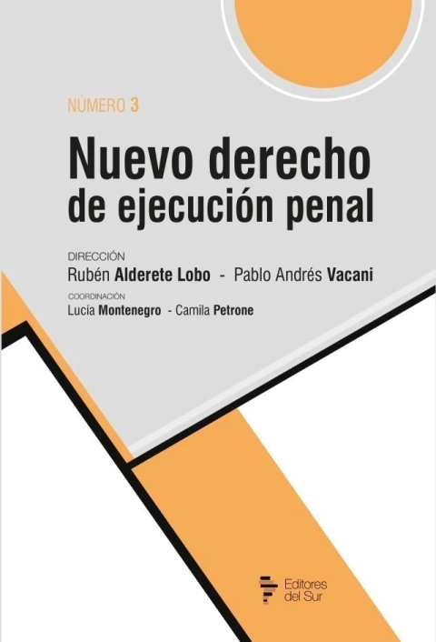Nuevo derecho de ejecución penal - Tomo 3 - Dirección: Alderete Lobo, Rubén A. y Vacani, Pablo