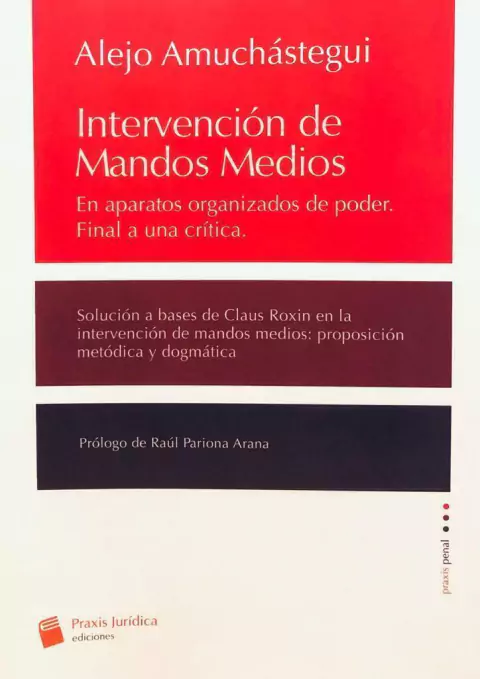 Intervención de mandos medios Alejo Amuchástegui.