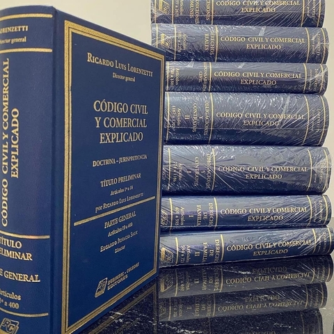 Código Civil y Comercial Explicado 8 explicado - Lorenzetti Encuadernado