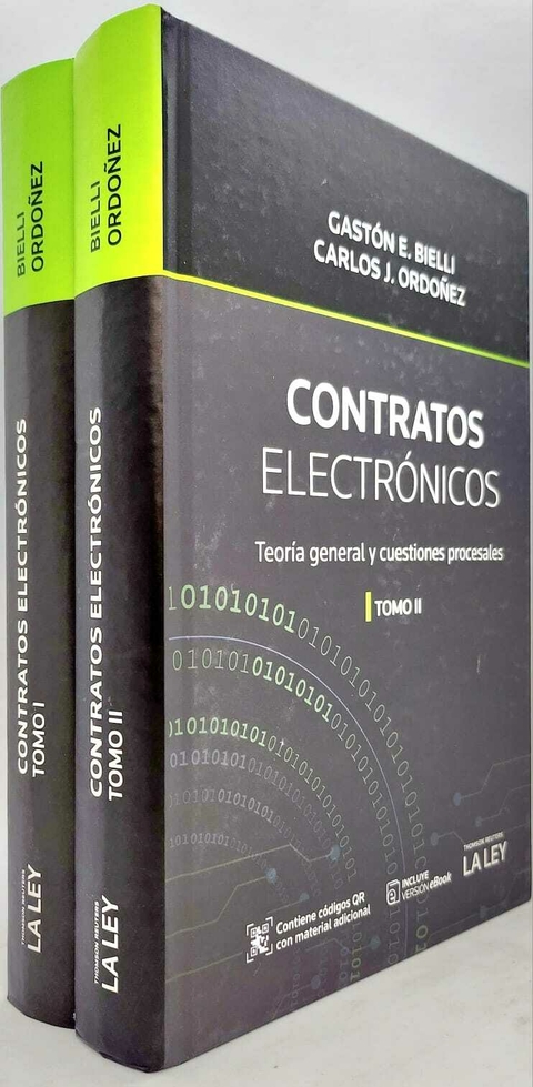 Contratos Electrónicos 2 Tomos - Bielli Gastón. - Ordoñez Carlos.